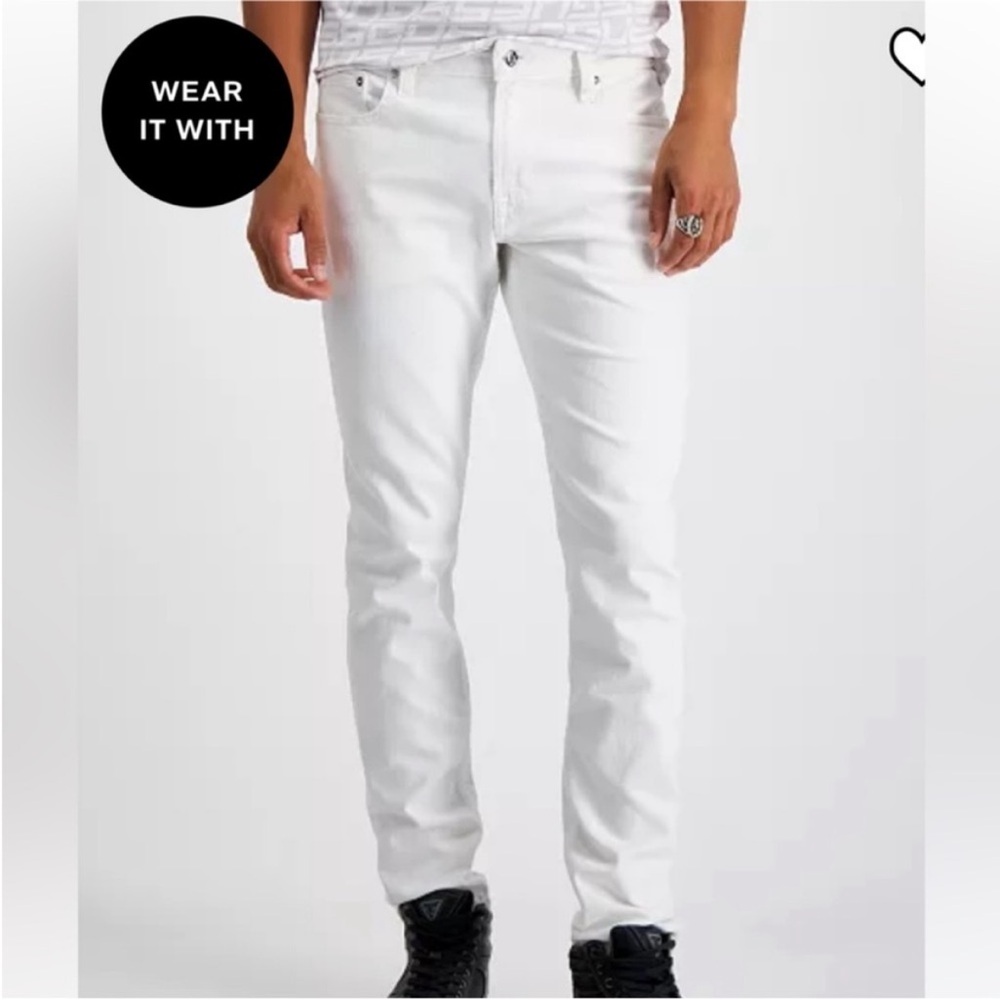 Men's White Jeans